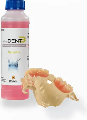 Produktbild von reinerDENT3 Prothesenreiniger SENSITIV XL 250ml