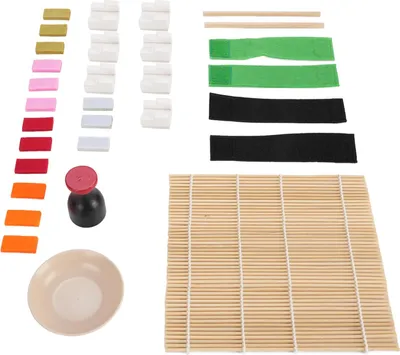 Produktbild von Sushi Play Food Set Simulationsmodell Pretend Kitchen Toy für Kinder