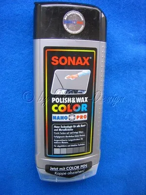 Produktbild von POLISH & WAX COLOR SONAX FARB POLITUR SILBER 500ml Fl.