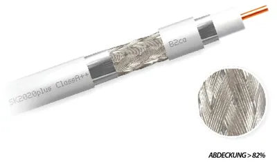 Zdjęcie produktu dla Kabel koncentryczny TELEVES CPR B2ca 100 m szpula SK2020PLUS