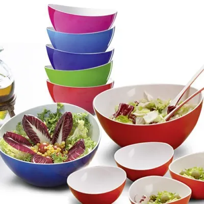 Produktbild von Gimex Kleine Salatschüssel Melamin Rot