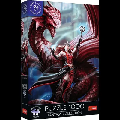 Productafbeelding van Trefl Premium Plus, 1000-delige puzzel, Fantasy Collectie, 1000 stukjes, Kunst