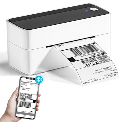 Produktbild von Phomemo Bluetooth DHL Etikettendrucker, Label Printer 4x6 Thermodrucker