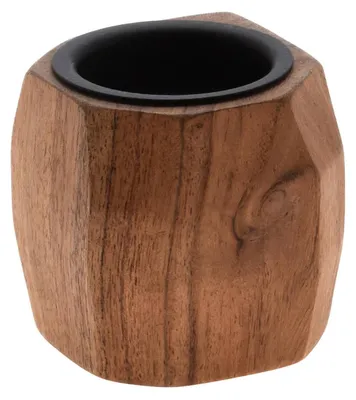 Produktbild von Teelichthalter aus Akazienholz, 6 cm