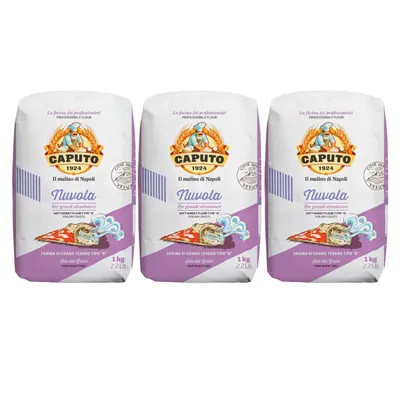 Produktbild von Nuvola-Pizzamehl 1 kg – Caputo-3x