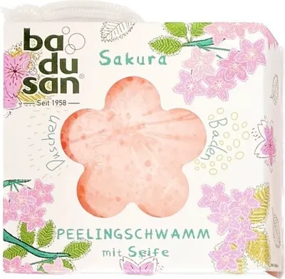 Produktbild von Peelingschwamm mit Seife Sakura