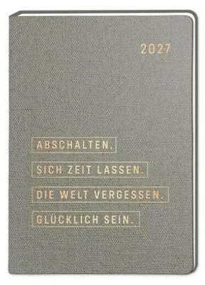 Produktbild von Terminplaner NatureArt 2027 Spruch
