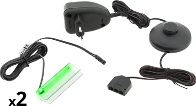 Productafbeelding van LED-verlichting voor 2 groene planken