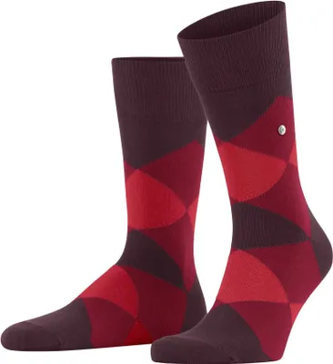 Produktbild von Burlington Clyde herensokken, rood (claret)