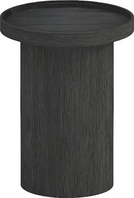 Produktbild von Kaheku Beistelltisch Vicenza schwarz 50 Ø 45h schwarz 12702913