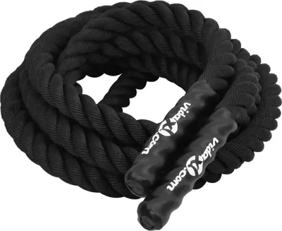 Produktbild von vidaXL Tréninkové lano černé 6 m 4,5 kg Polyester