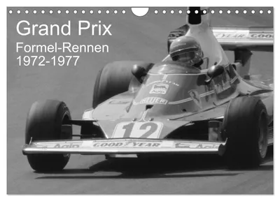 Produktbild von Grand Prix - Formel-Rennen 1972-1977 (Wandkalender 2027 DIN A4 quer), CALVENDO Monatskalender