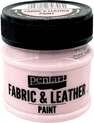 Immagine prodotto di PENTART - Colore per tessuti e pelle - rosa 50 ml