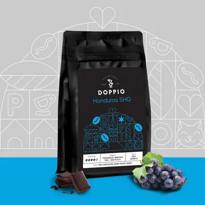 Produktbild von Kaffeebohnen DOPPIO Honduras SHG 500g