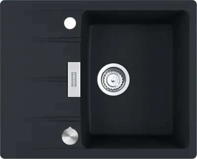Produktbild von Franke Centro CNG 611-62 Black Matt - 114.0681.428 Granitspüle