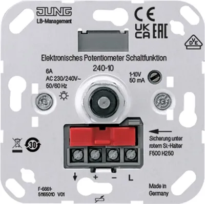 Obrázok produktu pre Jung Potenciometer 240-10 elektronický (240-10)