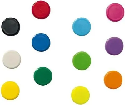 Produktbild von Superreißnagel 14mm Minispender VE=100 Stück Grundfarben/Leuchtfarben sortiert