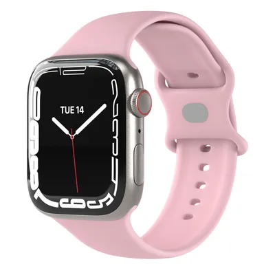 Produktbild von EAZY CASE Apple Watch Armband Silicon 38mm/40mm/41mm verstellbares Ersatzarmband, iWatch Serie, Sportarmband in Gold