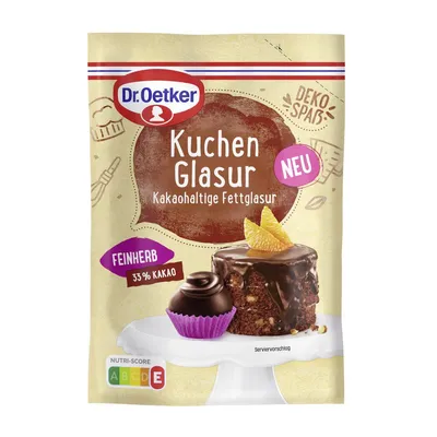 Produktbild von Dr. Oetker Edel Kuvertüre dekorative fein Schokolade Packung 150g