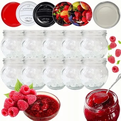 Produktbild von Wamar-Sosenka Gläser 215ml 10er Set mit Twist-Off Deckel
