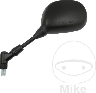 Produktbild von Spiegel JMT schwarz links für Yamaha YBR 250 ccm Bj. 2007 - 2013