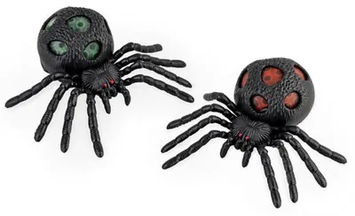 Produktbild von Ekelspinne mit Schleimkörper – Spinnen Stressball mit Bubble Beads – Halloween Gag Spielzeug – Kinder Erwachsene – Fasching Karneval Party