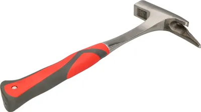 Immagine prodotto di KOTARBAU® Martello per tetti Latthammer 1000g con supporto magnetico per chiodi Acciaio forgiato Robusto per rimuovere i chiodi Antivibrazioni ergonomico Impugnatura in gomma