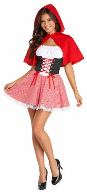Produktbild von Rotkäppchen Kostüm für Damen | Kleid und Cape Größe: 40
