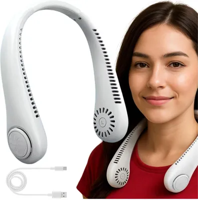 Obrázok produktu pre Ventilátor na krk malý ventilátor prenosný cirkulátor vzduchu