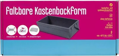 Produktbild von Famanu Backform aus faltbarem Silikon für Kuchen, Brote und Desserts 25 cm