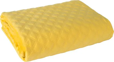 Zdjęcie produktu dla Narzuta na łóżko, pikowana, nowoczesna, aksamitna Velvi 170x210 009 Żółty