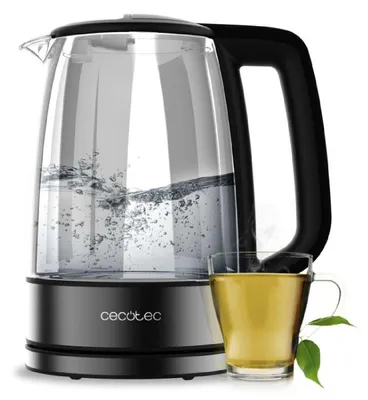 Immagine prodotto di Cecotec Virdulys | ThermoSense 340 Clear | Electric | 2200 W | 1.7 L | Glass | 360° rotational base | Clear