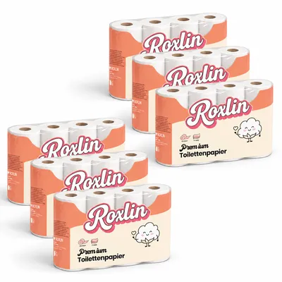 Immagine prodotto di Carta igienica premium Vella a 3 veli, ultra morbida, altamente assorbente, delicata per la pelle, resistente agli strappi e ipoallergenica - 48 rotoli, tedesca