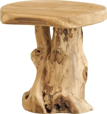Produktbild von Beistelltisch >Palena< in braun, Teakholz - 40x45x40cm (BxHxT)