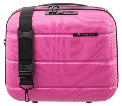 Produktbild von Franky ABS13 Beautycase Handgepäck Hartschale mit TSA-Schloss fuchsia