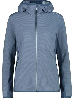 Produktbild von CMP JACKET FIX HOOD Damen Hybridjacke Fleecejacke space mel. 36
