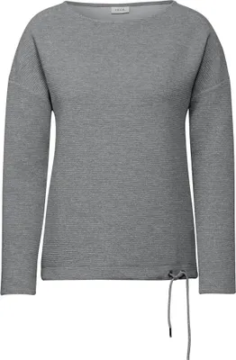 Produktbild von Cecil (304) TOS Shiny Ottoman T-Shirt, platinum grey mel. 16298 16298 M