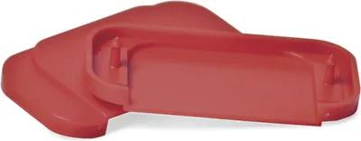 Produktbild von Ersatzoberplatte rot für Fluchttürhauben, Mehrpunktbefestigung, 6 Stück/VE
