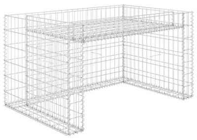 Immagine prodotto di Copertura per tosaerba con struttura in acciaio – Resistente all'acqua – Ideale per il deposito in giardino – Dimensioni: 110x80x60 cm