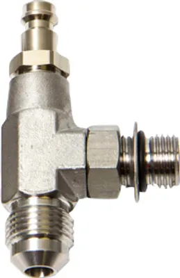 Image de Té de purge Seastar Hynautic pour utilisation avec tuyau 5/16" ou 3/8" (2 Pro Kit)