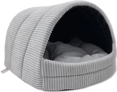 Produktbild von Hundehütte Hundehöhle Exklusives Haus Hund oder Katze | 2 Größen | Hochwertiges Material | Komfortabel und Waschbar