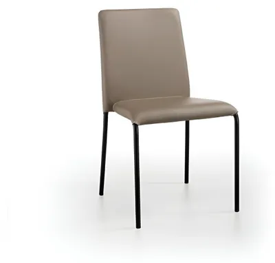 Produktbild von Minimalistischer Beiger Esszimmerstuhl Designer Esszimmersitzstühle