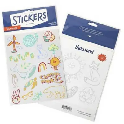 Produktbild von Thousand Sticker Sheet Jr Activist