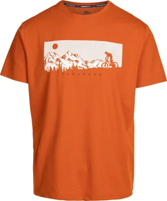 Produktbild von Trespass - "Nellow" T-Shirt für Herren TP6557 (XXL) (Dunkel Orange meliert)