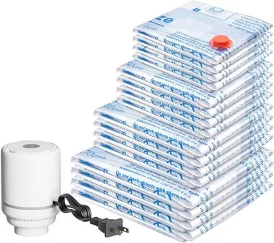 Obrázek produktu pro Cestovní sáčky do vysavače, opakovaně použitelné, 12 kusů, různé velikosti