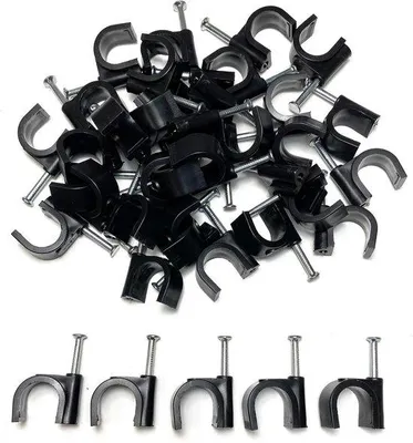 Produktbild von Kabelbinders aus Kunststoff - 50 Stück - 16 mm - schwarz