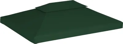 Obrázek produktu pro vidaXL Střešní plachta pro pavilony 310 g/m² zelená 3x4 m