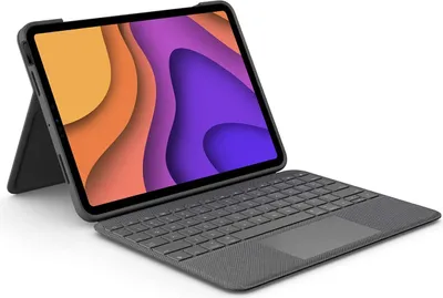 Produktbild von Logitech Folio Touch, QWERTY, Spanisch, Trackpad, 1,8 cm, 1 mm, Apple