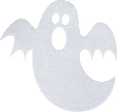 Obrázok produktu pre Podložka - duch - z plsti - Ø = 40,5 cm