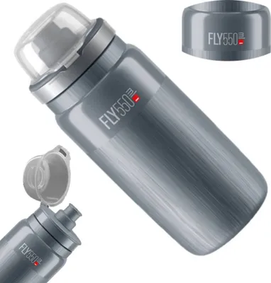 Immagine prodotto di bottiglia ELITE FLY TEX MTB grigio 550 ml